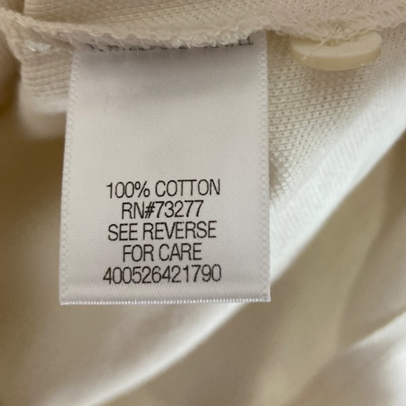 Croft and Borrow Cream Colored Men’s Polo Shirt, XXL Tall size - Picture 9 of 11